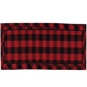 Park Designs Red Buffalo Check Table Runner 36'' L - 1 of 3