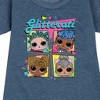 - LOL Surprise! - Glam Series Graphic Short Sleeve Fleece Dress - 2 of 4