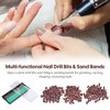 Byootique 300x Nail Drill Sanding Bands 80" 120" 180" & 30x Bits Nail Drill File - 2 of 4
