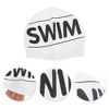 Unique Bargains Silicone Waterproof Letter Swim Cap 1 Pc - 3 of 4