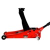 VisioGear 3 Ton Low Profile Floor Jack, Racing Floor Jack with Pistons Quick Lift Pump, Hydraulic Floor Jack Lifting, Black&Red, 27.64"*13.5"*6.1" - 2 of 4