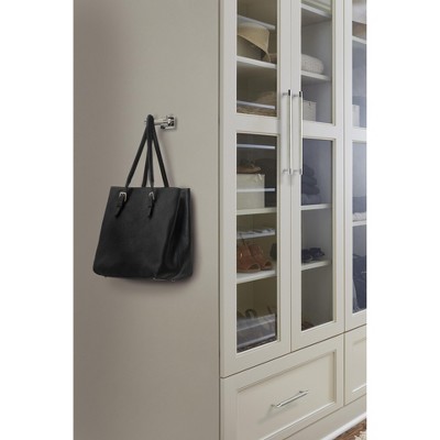 Polished Nickel and Stainless Steel Modern Cabinet Pull