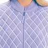 Collections Etc Attractive Knee-Length Diamond Plush Texture Embossed Robe - 2 of 4
