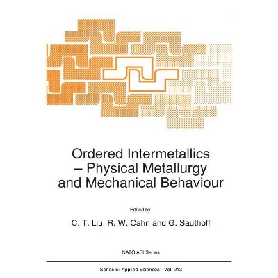 Ordered Intermetallics - (NATO Science Series E:) by  C T Liu & R W Cahn & G Sauthoff (Paperback)