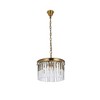 Elegant Lighting Sydney 3 - Light Pendant in  Satin Gold - 2 of 3