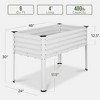 Best Choice Products 48x24x30in Elevated Galvanized Metal Garden Bed w/ Corner Protectors - 2 of 4