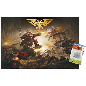 Trends International Warhammer 40K - The Battle of Baal Unframed Wall Poster Prints - 1 of 4