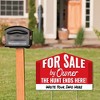 Big Dot of Happiness For Sale By Owner - Home Real Estate Yard Sign Lawn Decorations - The Hunt Ends Here Party Yardy Sign - 2 of 4