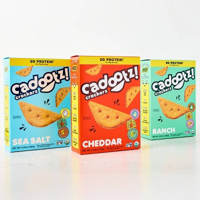 cadootz Sea Salt Crackers - 4.23oz