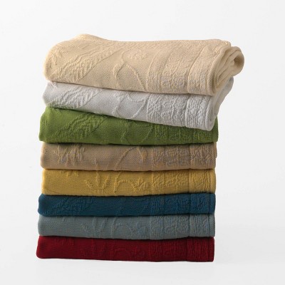 King Blue Cotton Embroidered Hypoallergenic Sham