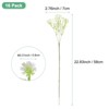 Unique Bargains Artificial Baby's Breath Faux Gypsophila Plastic Bouquets Real Touch Flowers 22.8" - 3 of 4