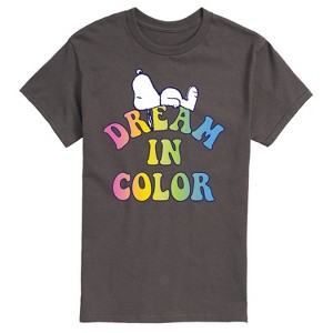 Men's - Peanuts - Dream In Color Short Sleeve Graphic T-Shirt - 1 of 4