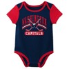 NHL Washington Capitals Boys' 3pk Bodysuit - 2 of 4