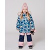 Deux par Deux Girl Two-Piece Discover Snowsuit with Printed Jacket Dusty Pink - 4 of 4