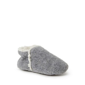 Dearfoams Kid's Baby Emerson Felted Closed Back Slipper - 1 of 4