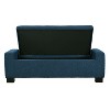 Kumasinova 50" Storage Ottoman,Rectangular Ottoman with Hinged Lid for Seating,Footrest,Ottoman with Storage for Living Room,Bedroom,Entryway - 2 of 4
