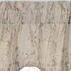 Ellis Curtain Meadow High Quality Room Darkening Solid Natural Color Lined Scallop Window Valance - 50 x15", Linen - 3 of 3