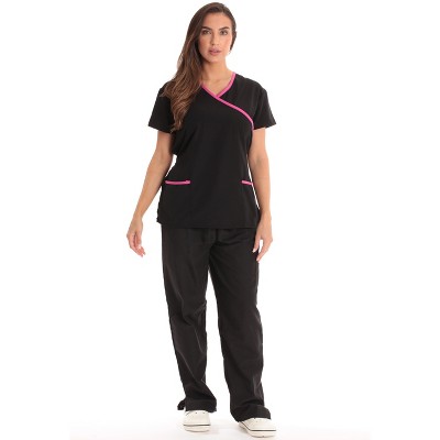 Just Love Scrub Set - 5 Pocket Medical Uniform - Tie Back Nurse Set ...