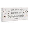 Stupell Industries Fresh Coffee 24:7 Caffeine Proverbs, 48" x 20" - 3 of 4