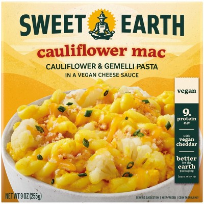Sweet Earth Vegan Frozen Cauliflower Mac - 9oz