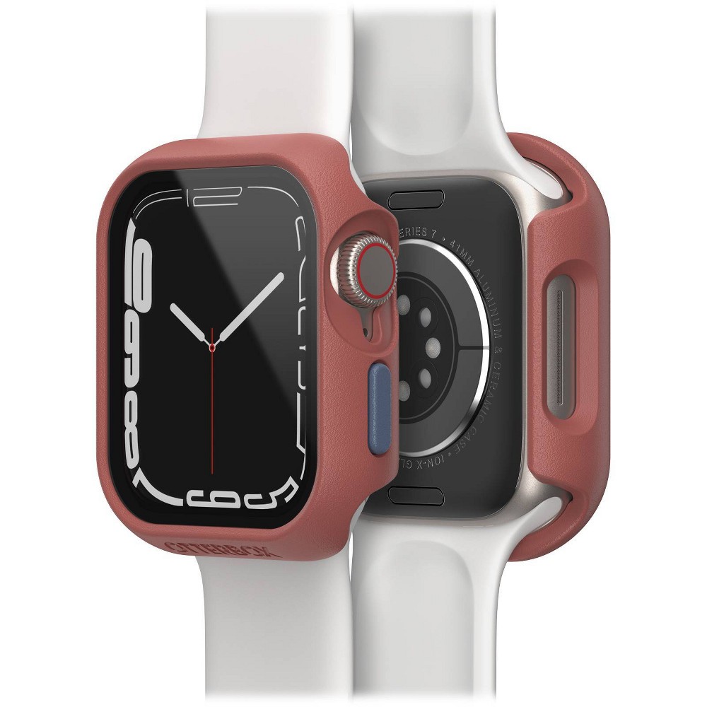 OtterBox Apple Watch Series 9/8/7 41mm Eclipse Bumper with Screen Protection Case - Brick Red