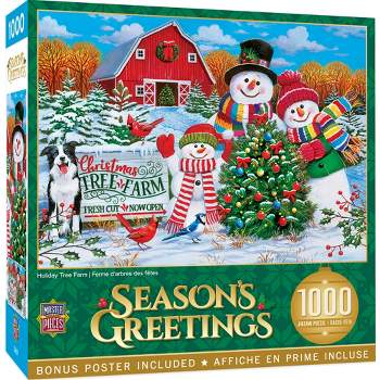 MasterPieces 1000 Piece Christmas Jigsaw Puzzle - Holiday Tree Farm