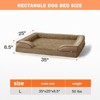 JOEJOY Orthopedic Dog Beds, Washable Dog Sofa with Egg-Crate Foam, Waterproof Lining and Non-Skid Bottom - 2 of 4