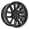 OE Wheels CA90 20 Inch Rim Fits Escalade Style 6x139.7 20x9 Satin Black - Hollander 4875 (1) - 3 of 4