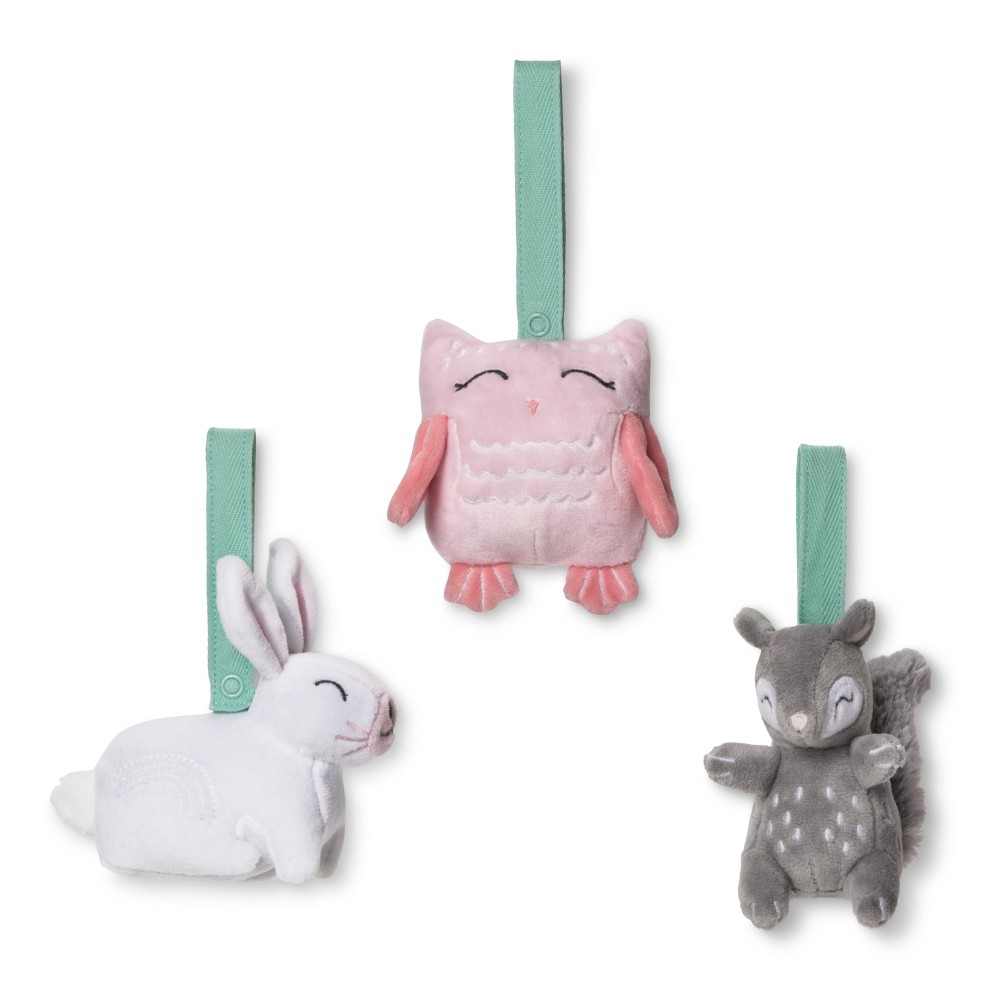 Attachable Hanging Toys Forest Frolic - Cloud Island Gray/Pink was $14.99 now $8.99 (40.0% off)