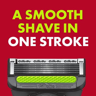 Gillette Labs Men's 5 Blade Reusable Razor - NFL Falcons