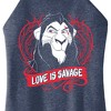 Women's - Disney Villains - Love Is Savage Graphic High Neck Tank - image 2 of 3