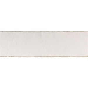 Melrose Wired Polyester Ribbon 4" x 10 yds. - 1 of 3