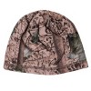 MUK LUKS Quietwear Unisex Reversible Fleece Beanie, Adventure Grey/Orange, One Size Fits Most - 4 of 4