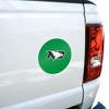 University of North Dakota Fighting Hawks Logo Automotive Car Window Locker Circle Bumper Sticker - 4 of 4