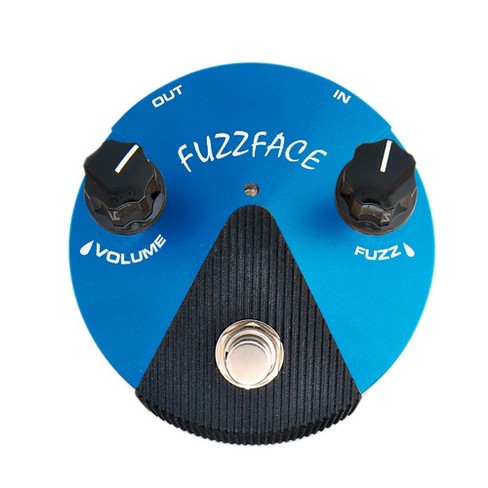 Dunlop Silicon Fuzz Face Mini Blue Guitar Effects Pedal : Target