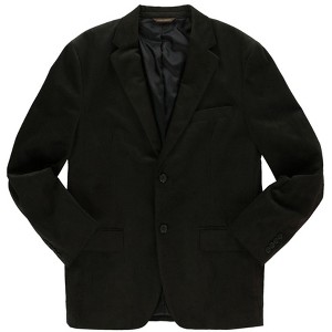 Tasso Elba Mens Microchecked Two Button Blazer Jacket - 1 of 1