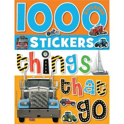 1000 Stickers: Things That Go - by  Make Believe Ideas (Mixed Media Product)