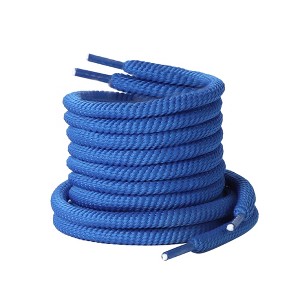 INSPIRE CHIC Durable Solid Color Round Shoelaces 2 Pairs - 1 of 3