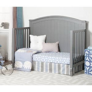 Sorelle Fairview 4-in-1 Standard Full-Sized Crib Gray - 1 of 4