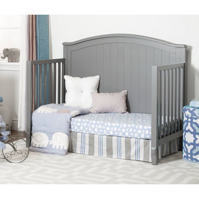 Sorelle Fairview 4-in-1 Standard Full-Sized Crib Gray, 2 of 5