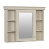 Chery Life 35'' x 28'' Wall Mounted Bathroom Storage Cabinet with Mirror Door, Medicine Cabinet with 6 Open Shelves - 2 of 4