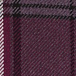 burgundy/gray plaid