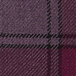 burgundy/gray plaid