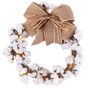 The Lakeside Collection Country Cotton Boll Decor - 1 of 3
