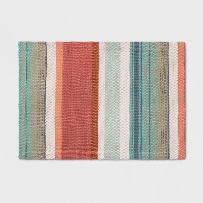 Photo 1 of 19"x14" Striped Placemat - Opalhouse™