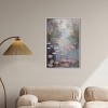 Art Remedy Pink Impressionisty Lilypads Impressionism Wall Art Framed - 2 of 4
