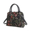 Signare USA Morning Garden Black Convertible Top Handle Handbag - 2 of 4