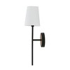 Capital Lighting Jonah 1 - Light Wall Light in  Light Wood/Matte Black - 2 of 4