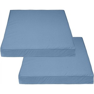 Covers&All Square Cushion Slipcover for Patio Couch Sofa Seats Cover only, Pack of 2 - 1 of 4