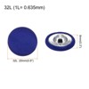 Unique Bargains Cloth Covered Aluminum Sewing Buttons 20 Pcs - 2 of 4